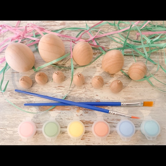 Wooden Easter Egg Craft Kit - Picture 7 of 11